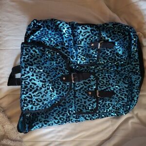 Justice Cheetah Print Backpack